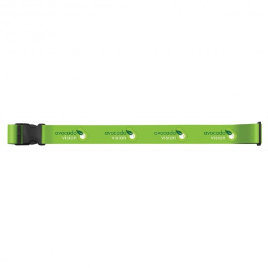 Miami Luggage Strap Bright Green
